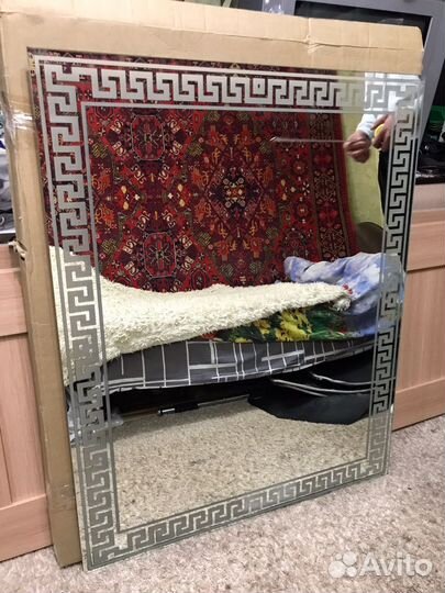 Зеркало с подстветкой большое