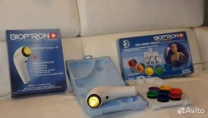 Лампа биоптрон zepter и цветовые филльтры итд