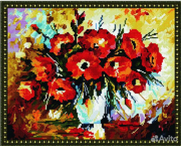 Алмазная мозайка 40*50 