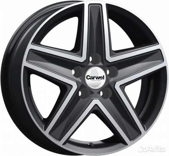 Carwel Витим 6.5x16 5x120 ET 50 Dia 65.1 (BFP)