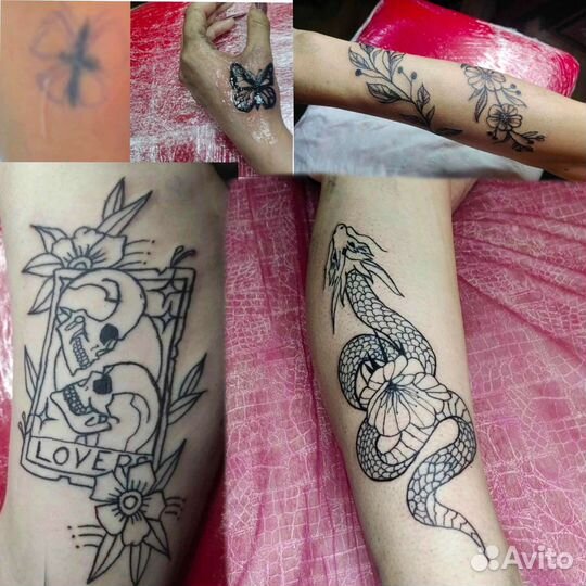 Начинающий тату мастер(поиск моделей)