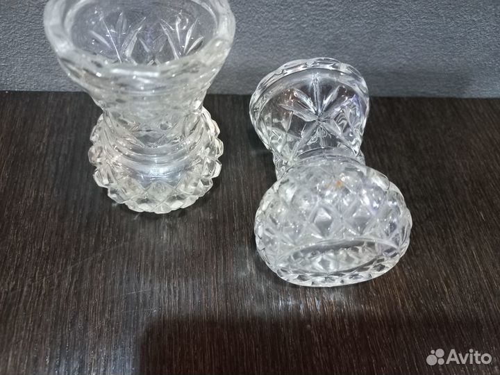 Хрусталь СССР, мини вазы