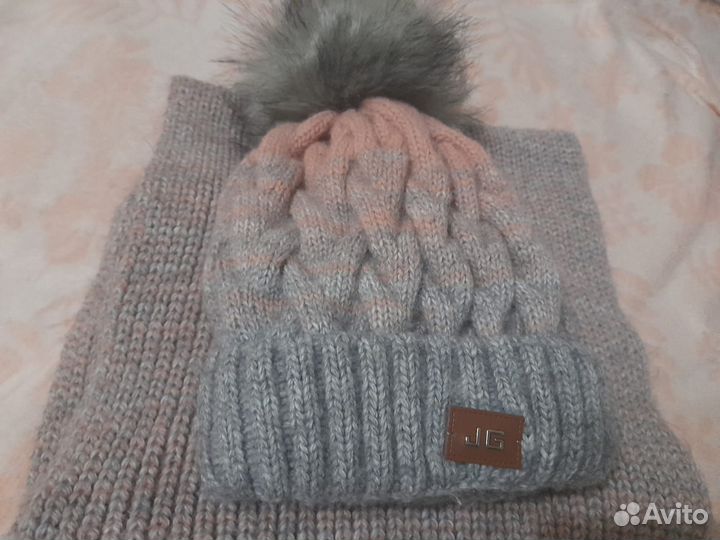Шапка зимняя для девочки