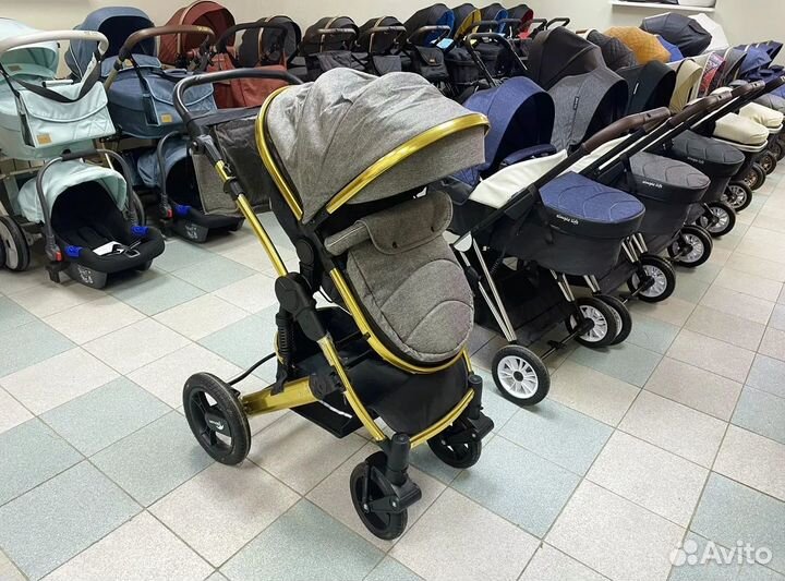 Детская коляска 2 в 1 с рождения