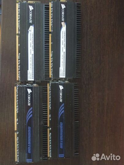 Оперативная память Corsair ddr3 4gb (2х2gb) 1600MH