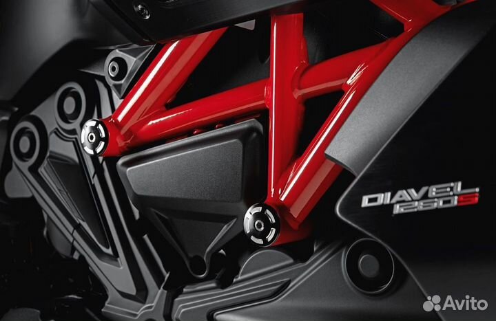 Заглушки в раму Ducati Diavel 1260