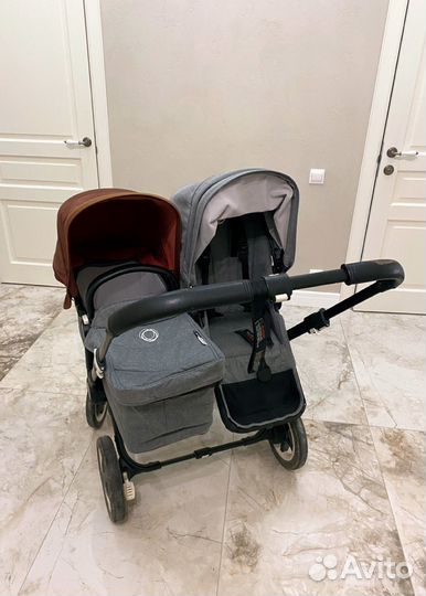 Коляска для двойни bugaboo donkey 2