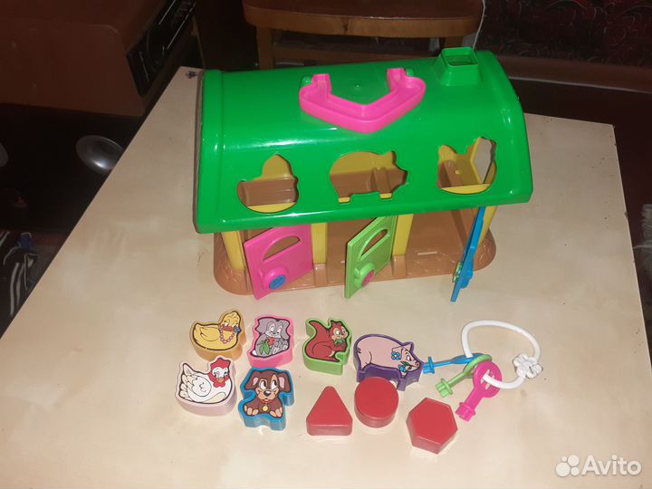 Домик сортер полесье