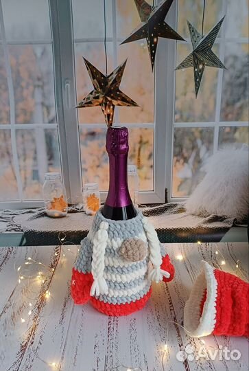 Гномик на бутылку