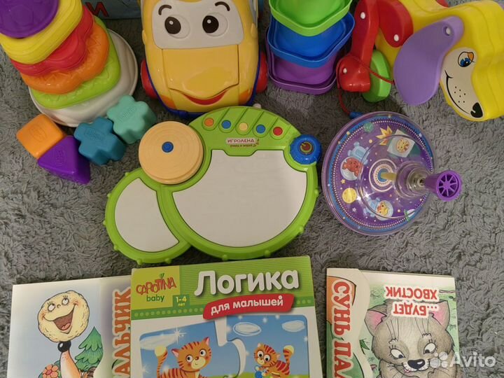 Развивающие игрушки пакетом