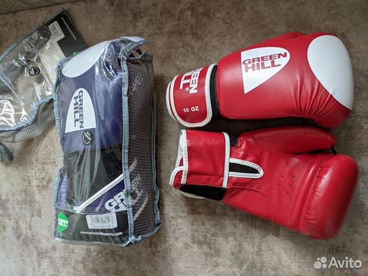 Боксерские перчатки Green Hill Hamed 10oz