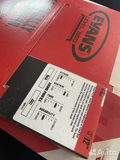 Пластики для барабанов evans