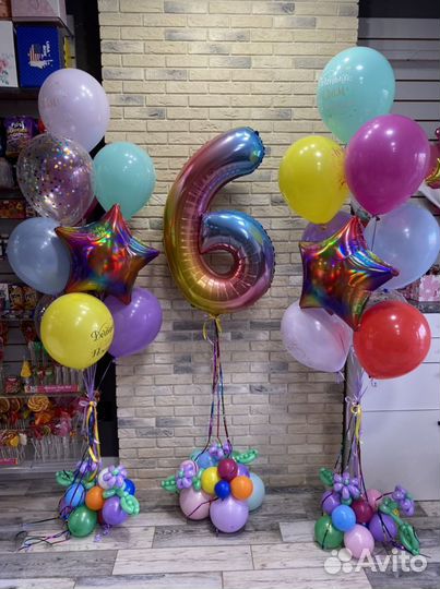 Шары, Коробки-сюрпризы, Вау-букеты