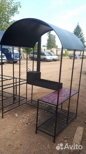 Мангалы под навесом