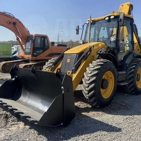 Экскаватор погрузчик jcb 3cx бур гидромолот