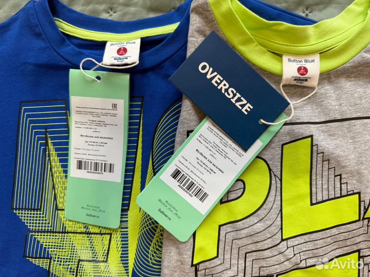 Футболки 122 новые bb