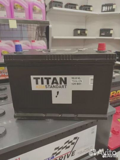 Аккумулятор Titan standart 90ah Азия