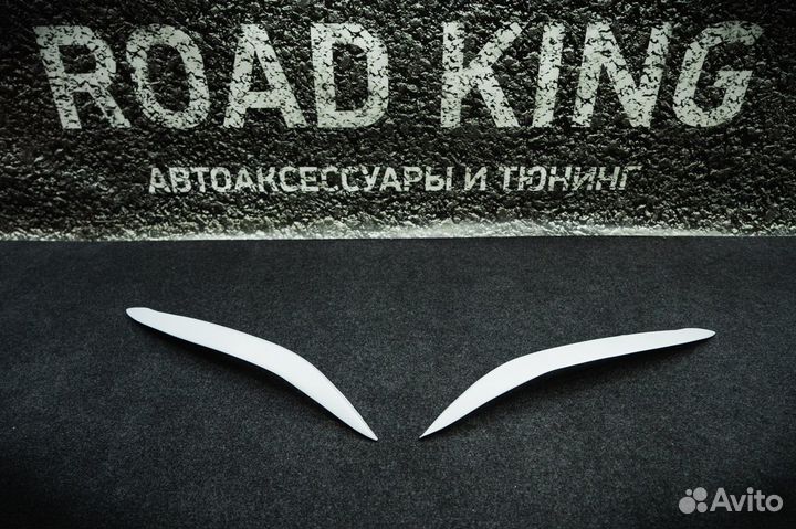 Реснички на фары Mazda 3, Axela 2003-2009г (хетчбе