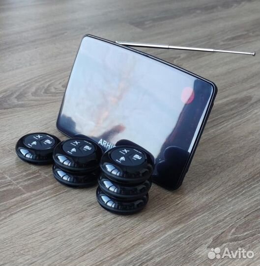 Влагозащищенная кнопка вызова персонала и табло