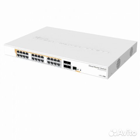 Коммутатор PoE Mikrotik CRS328-24P-4S+RM
