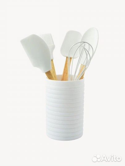 Новый Набор кухонных принадлежностей белый