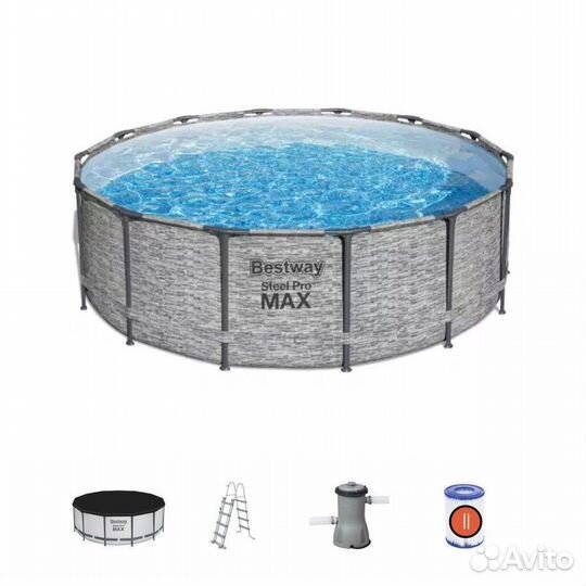 Каркасный бассейн Bestway 5619D 427х122 см