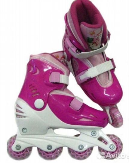 Роликовые коньки детские раздвижные