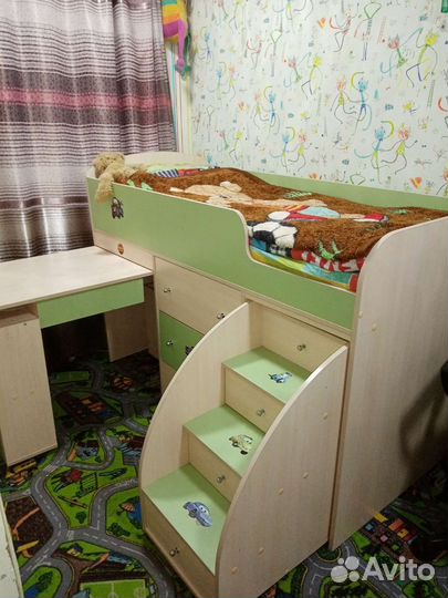 Кровать-чердак