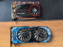 Видеокарта hd7750 и hd 6850