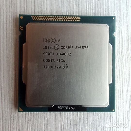 Процессор intel core i5 3570