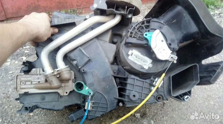 Корпус печки всборе на ладу ларгус