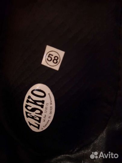 Шляпа мужская