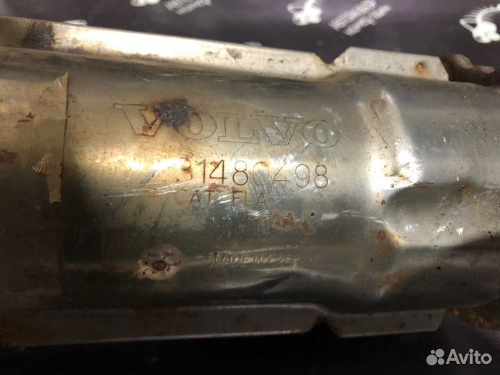 Приемная труба глушителя Volvo S60 2.5L B5254T2