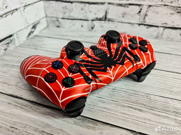 Геймпад PS4 / Новый с принтами + Б0hyс от MBT