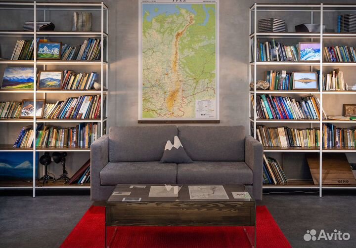 Карта Урала (настенная)