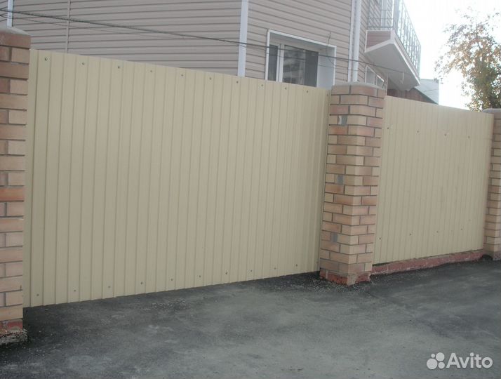 Профнастил С8 окрашеный, м2