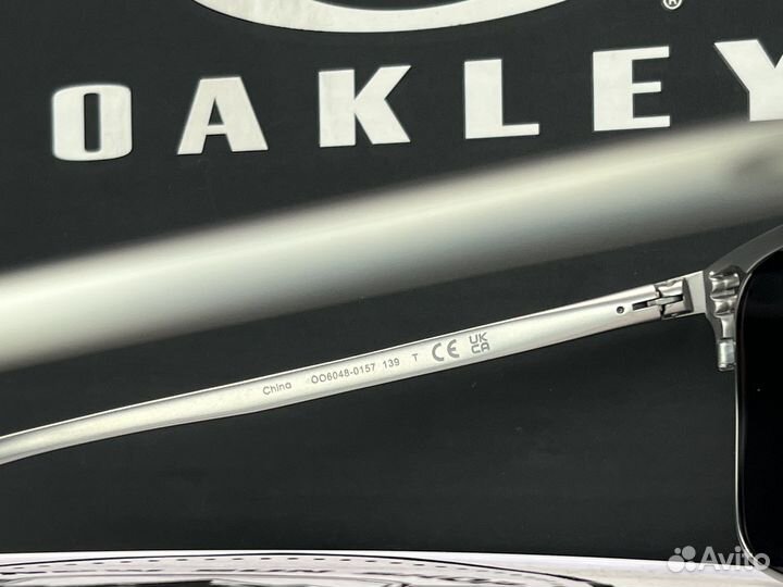 Титановые очки Oakley Holbrook TI Satin Chrome