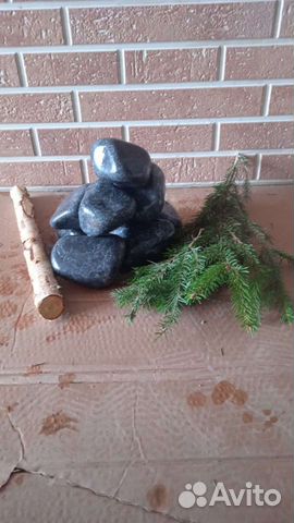 Змеевик шлифованный камни для бани