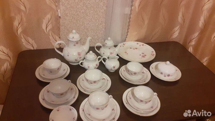 Чайный сервиз гдр Кольдиц