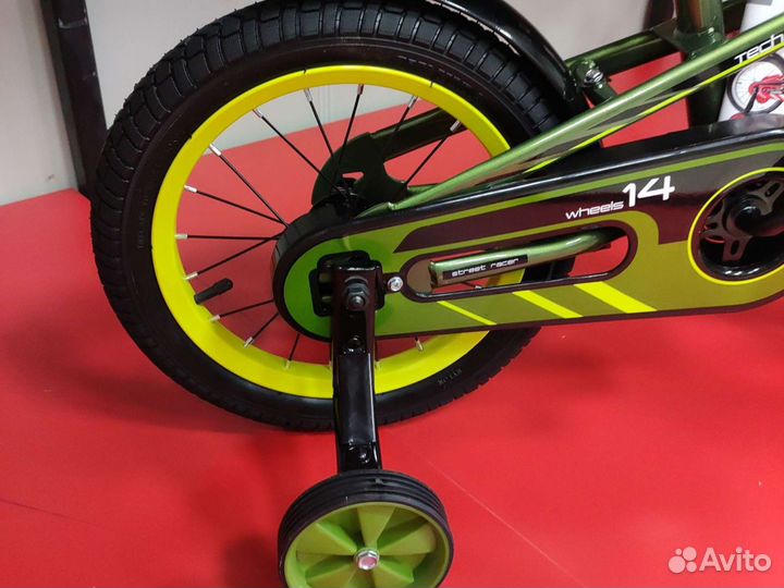 Велосипед детский 14 TT Quattro хаки