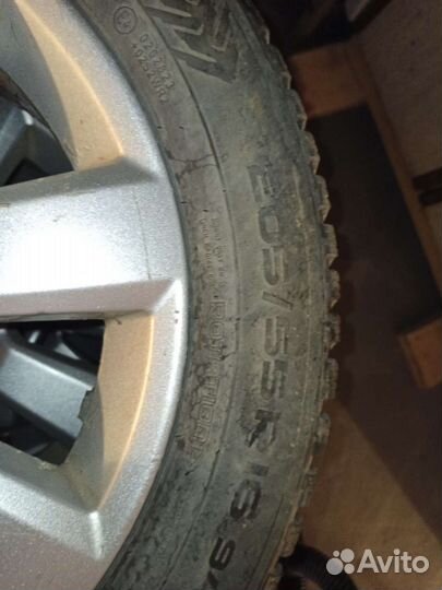 Диски р16 литые опель вектра С оригинал с резиной