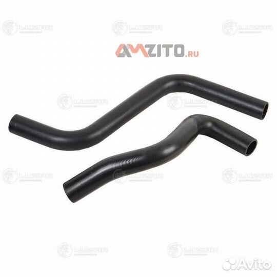 Luzar LPK 0552 Кмпл патрубков рад. охл. chevrolet lacetti (04) 1.4I/1.6I/1.8I (epdm, 2шт.)
