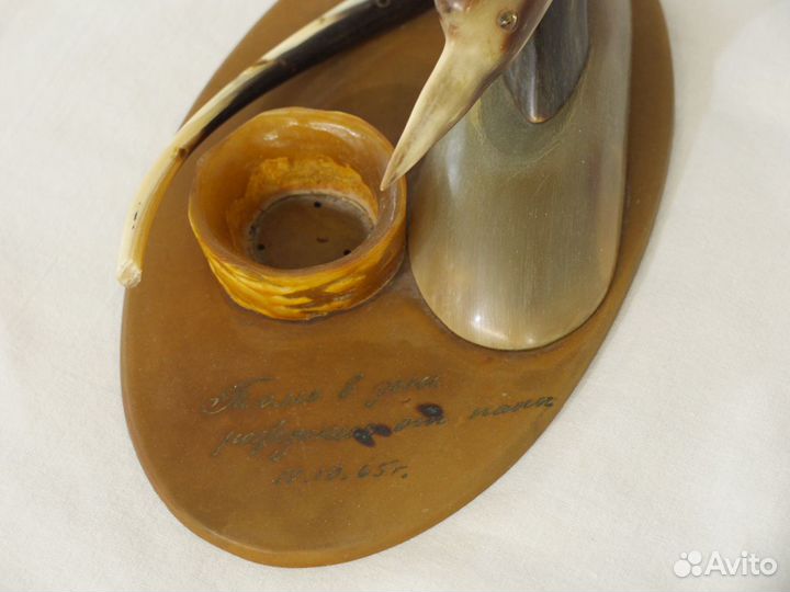 Рог натуральный комплектом