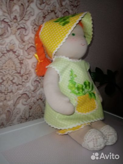 Кукла текстильная