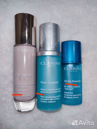 Косметика пакетом набором Clarins и Holy Land