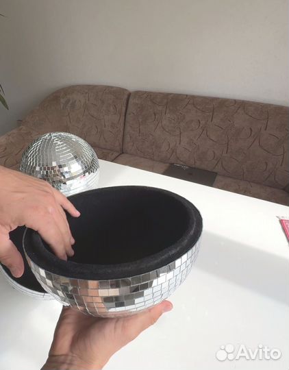 Шкатулка из диско шара