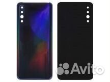 Задняя крышка для Samsung A505F (A50) Черный - Пре