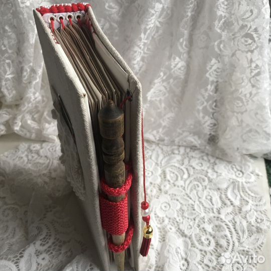 Блокнот ручной работы из антикварных материалов