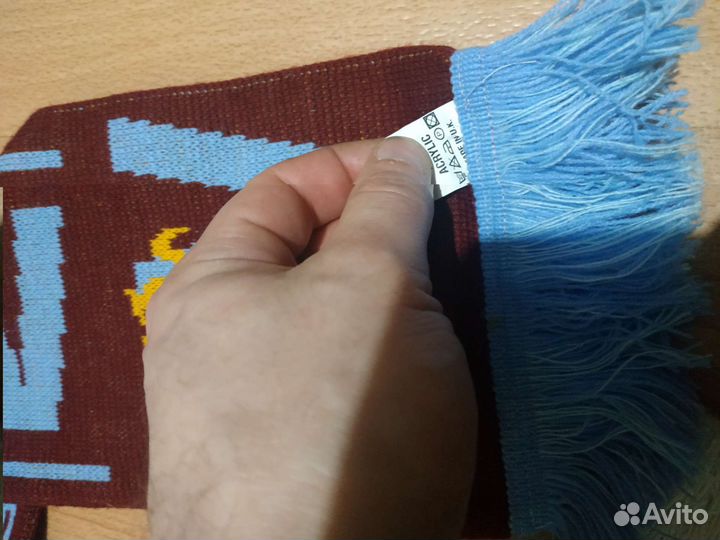 Футбольный шарф Юнайтед - Вилла матчдэй