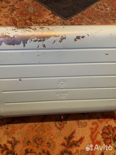 Хлебница двойная металлическая СССР 1988г